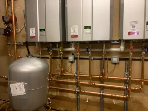 Click Here To Enlarge This Photo Of Install 3 New Rinnai Hot Water Heaters