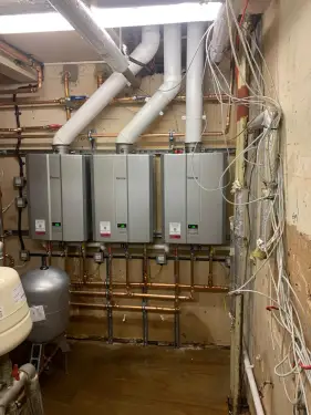 Click Here To Enlarge This Photo Of Install 3 New Rinnai Hot Water Heaters