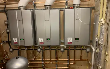 Photo of Install 3 New Rinnai Hot Water Heaters